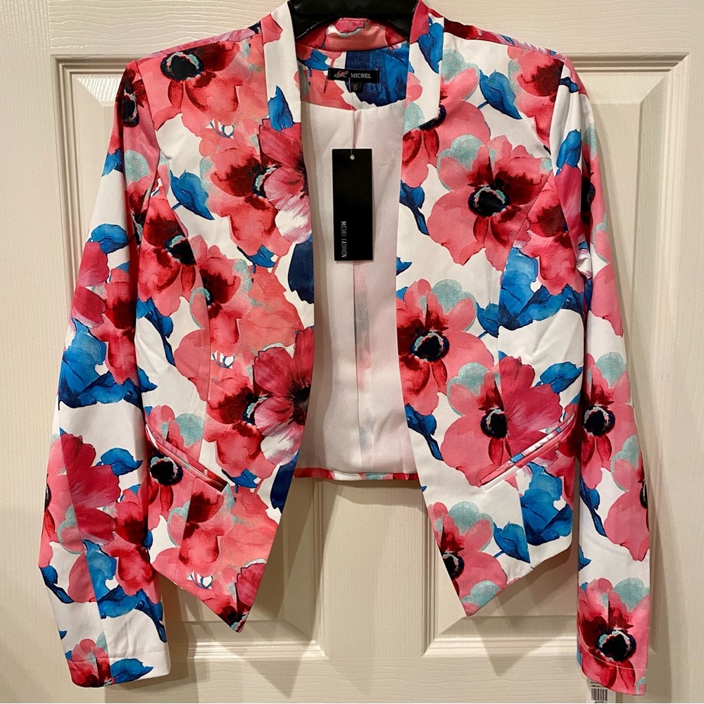 Floral Blazer